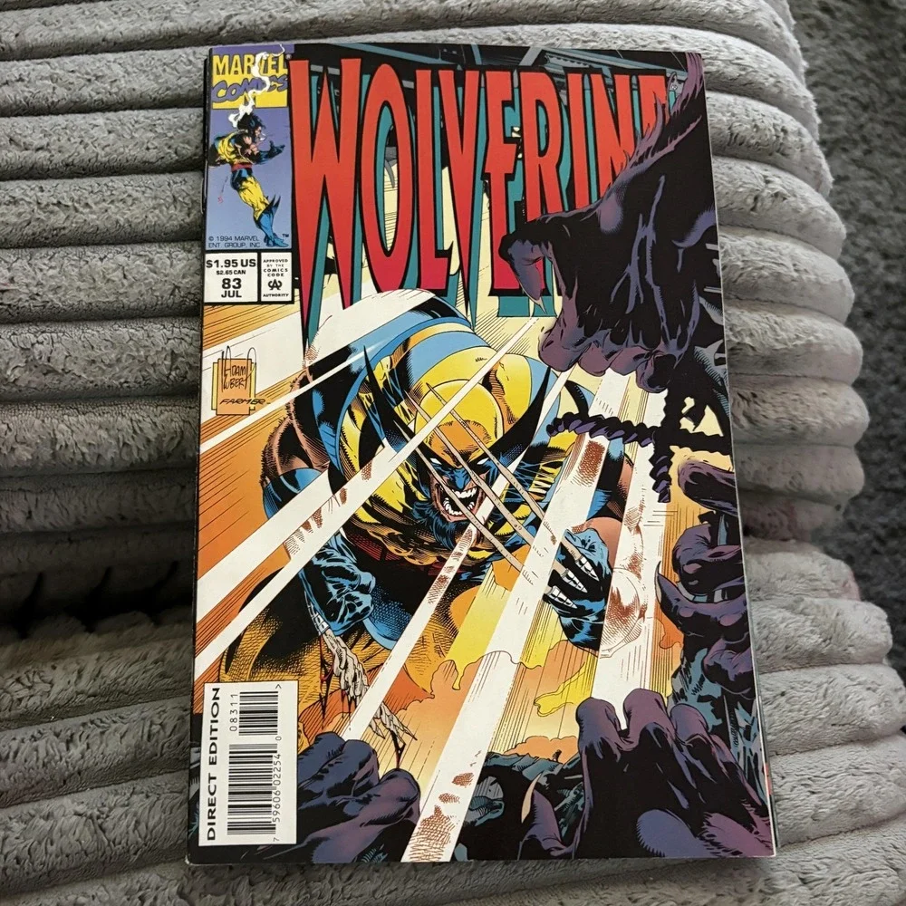 Wolverine Marvel Comics Lot 2 Issues #83 #105 1994 1996 Onslaught X-Men Set